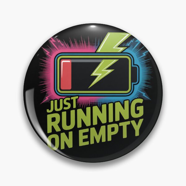 Item preview, Just running on enpty designed and sold by DreamOnShirts.