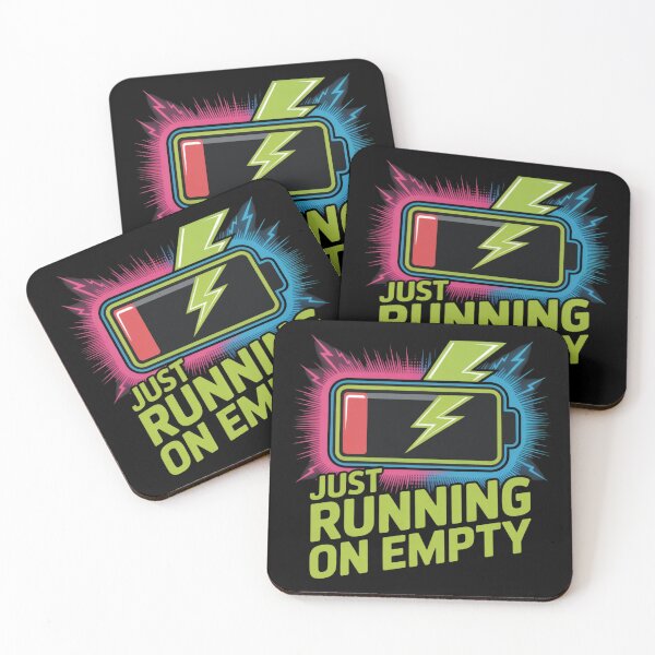Item preview, Just running on enpty designed and sold by DreamOnShirts.