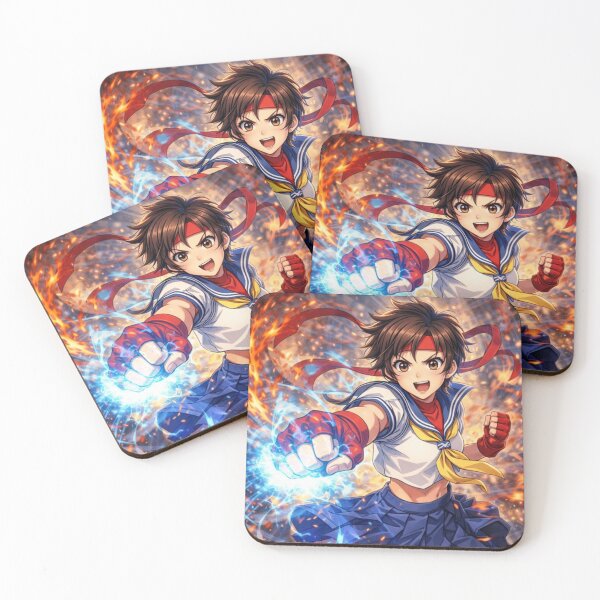 Item preview, Sakura Kasugano – Blooming Hadoken designed and sold by Level Quest.