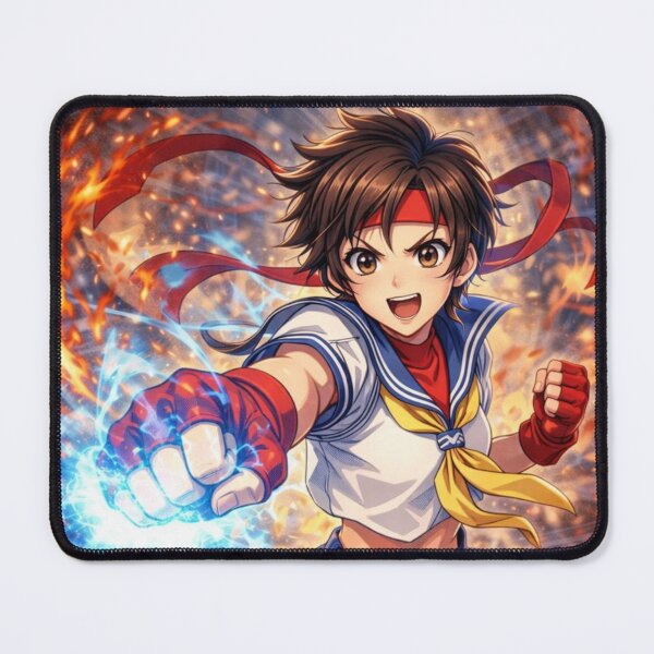 Item preview, Sakura Kasugano – Blooming Hadoken designed and sold by Level Quest.