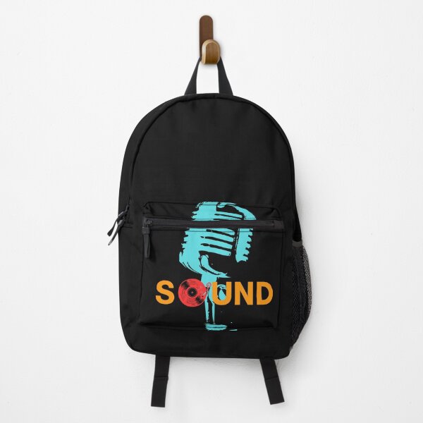 Item preview, "Sound" Text Art with Microphone and Record designed and sold by QuoteCanvas.TH.