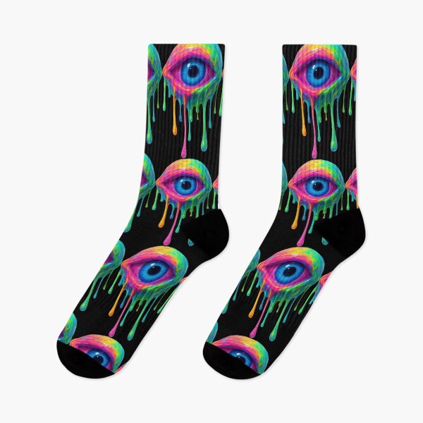Item preview, Psychedelic Dripping Eye - Surreal Vision Painting designed and sold by SHHCreations.