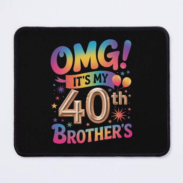 Item preview, OMG Its My 40th Birthday Girls Groovy 40 Year Old Bday Party2 designed and sold by FadeOfThrone.