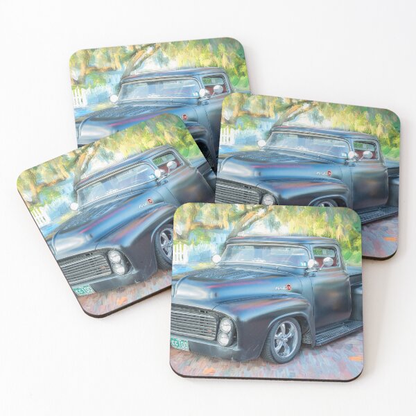 Item preview, 1955 Black Ford F100 Pickup Truck X113 designed and sold by RichFrancoCars.