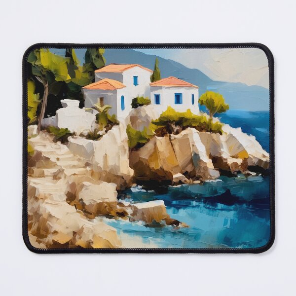 Item preview, Greek Island of Thasos designed and sold by Island Art Studios.