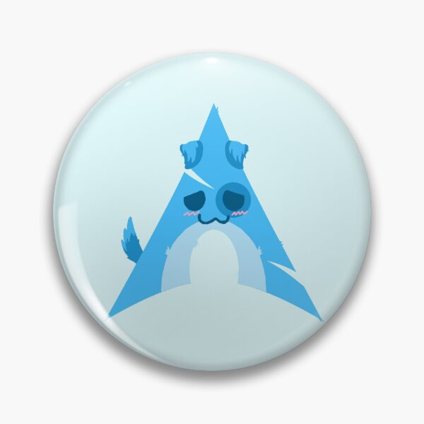 Item preview, Arch Linux OwO Puppy Kawaii Logo ~ Technology designed and sold by internet-joshi.