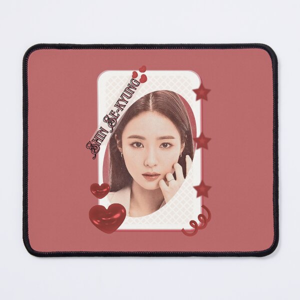 Item preview, Shin Se-kyung (신세경) Korean actress South Korean celebrity K-drama star Korean film illustration Red Aesthetic Collage Design designed and sold by AJUNICE STUDIO.