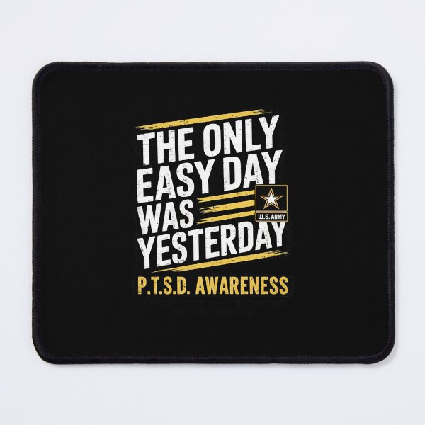 Item preview, THE ONLY EASY DAY WAS YESTERDAY designed and sold by MarkLeedsArt.