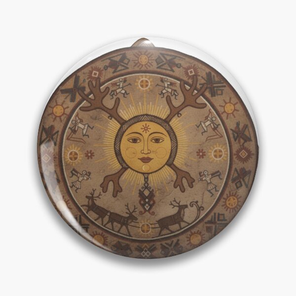 Item preview, Beaivi Sami shaman goddess designed and sold by Emrys of the North.