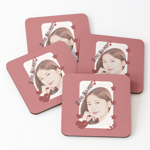 Item preview, Jung So-min Korean actress South Korean celebrity K-drama star Korean film  illustration Red Aesthetic Collage Design designed and sold by AJUNICE STUDIO.