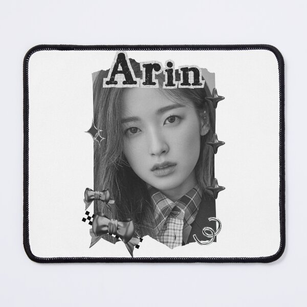 Item preview, Arin - Choi Ye-won Korean actress South Korean celebrity K-drama star Korean film n Black and White Collage Digital Art Portrait designed and sold by AJUNICE STUDIO.