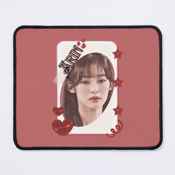 Item preview, Arin - Choi Ye-won Korean actress South Korean celebrity K-drama star Korean film illustration Red Aesthetic Collage Design designed and sold by AJUNICE STUDIO.