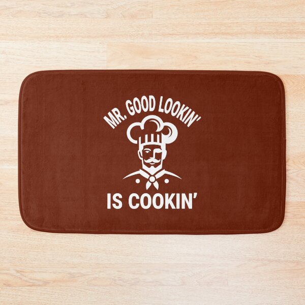 Item preview, Mr Good Lookin' Is Cookin'. Funny Kitchen Quote. Funny Cooking Quote. Father's Day designed and sold by DesignHouse07.