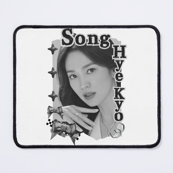 Item preview, Song Hye-kyo (송혜교) Korean actress South Korean celebrity K-drama star Korean film n Black and White Collage Digital Art Portrait designed and sold by AJUNICE STUDIO.