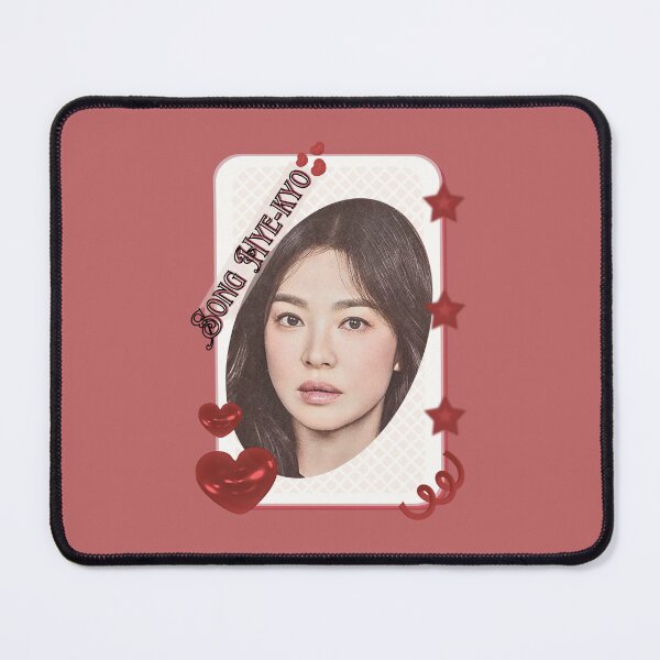 Item preview, Song Hye-kyo (송혜교) Korean actress South Korean celebrity K-drama star Korean film illustration Red Aesthetic Collage Design designed and sold by AJUNICE STUDIO.