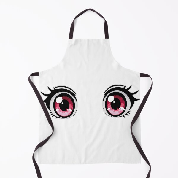 Item preview, Cute Anime Eyes – Burgundy & Pink Kawaii Look designed and sold by InFrameVision.