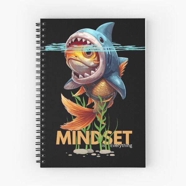 Item preview, mindset  “goldfish wanting to be a shark” designed and sold by CasmariaOnlineShop -.