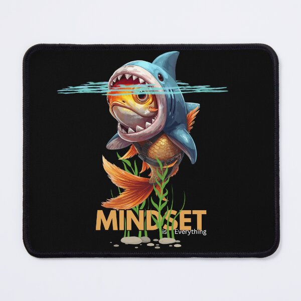 Item preview, mindset  “goldfish wanting to be a shark” designed and sold by CasmariaOnlineShop -.
