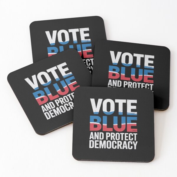 Item preview, Vote Blue Democrat 2024 Election Men Women designed and sold by MarkLeedsArt.