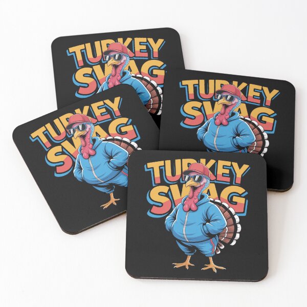 Item preview, Turkey Swag – Funny Thanksgiving Streetwear Design designed and sold by DreamOnShirts.