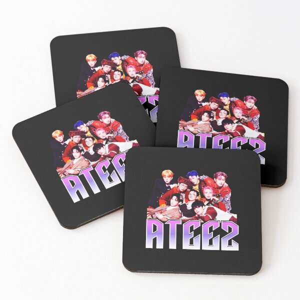 Item preview, Ateez Kpop Group Retro Style Poster designed and sold by cathlynbeltrane.