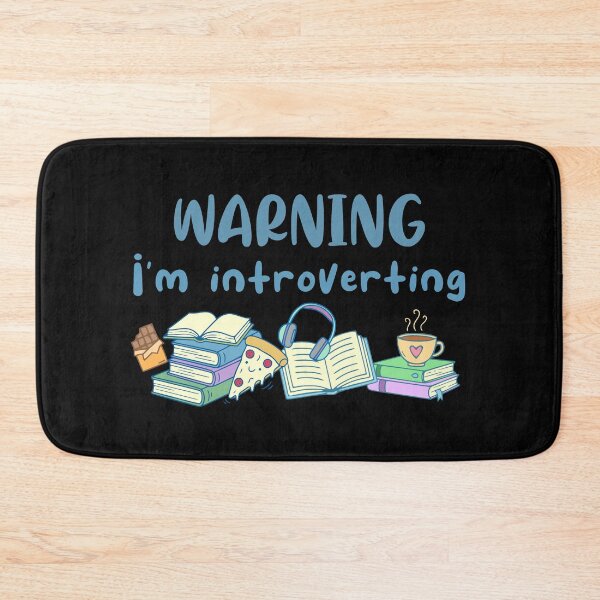 Item preview, Warning I'm introverting designed and sold by FandomizedRose.