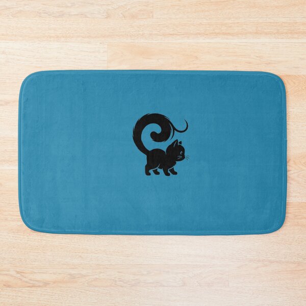 Item preview, Copy of Mystical Black Cat Shadow with Swirling Tail Design designed and sold by NovaDigitalArt45.