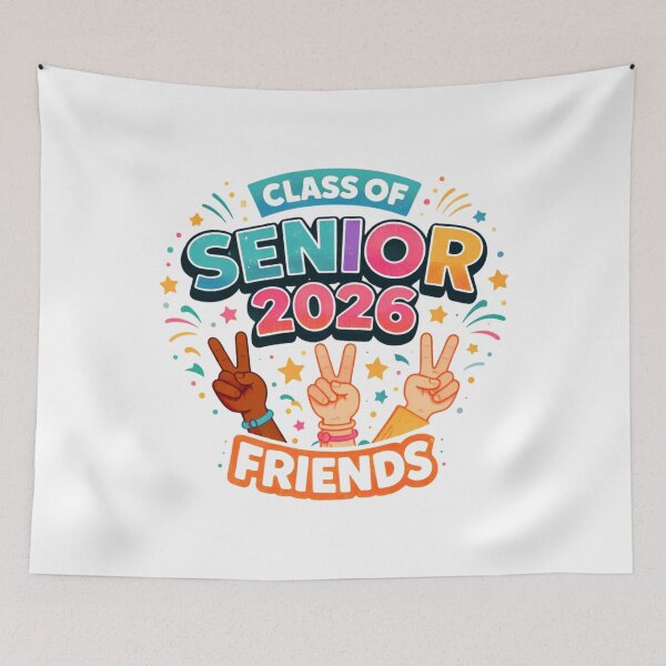 Item preview, Senior Class of 2026 Friends Squad – Graduation Memories Design designed and sold by bilal sibgui.