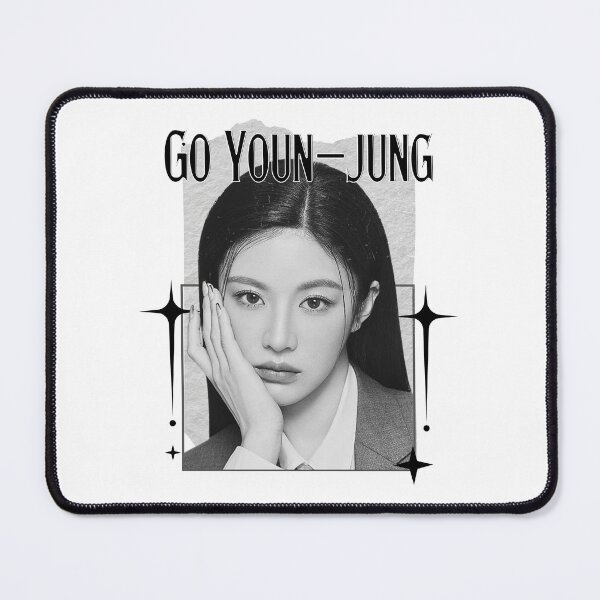 Item preview, Go Youn-jung Korean actress South Korean celebrity K-drama star Korean film Scrapbook Collage Cozy Y2K Vintage Design designed and sold by HELL0WBELLO.