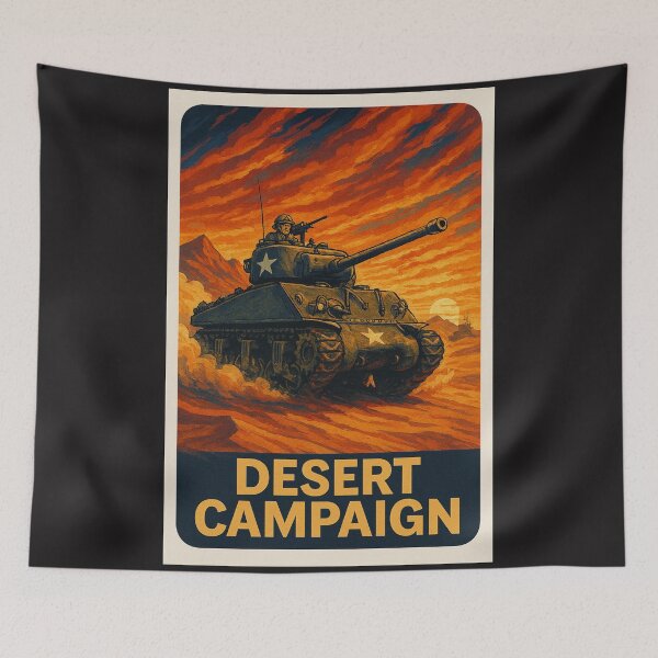 Item preview, DESERT CAMPAIGN designed and sold by MilikDesignsPro.