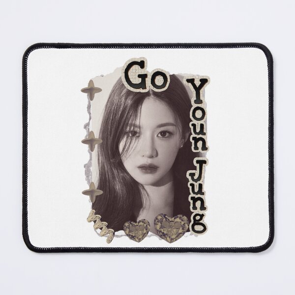 Item preview, Go Youn-jung Korean actress South Korean celebrity K-drama star Korean film Scrapbook Collage Cozy Y2K Vintage Design designed and sold by HELL0WBELLO.