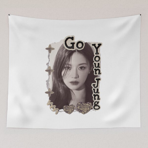 Item preview, Go Youn-jung Korean actress South Korean celebrity K-drama star Korean film Scrapbook Collage Cozy Y2K Vintage Design designed and sold by HELL0WBELLO.