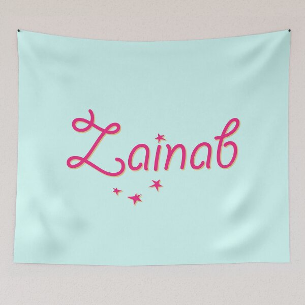 Item preview, My Name is Zainab designed and sold by CharlottePlaceArt.
