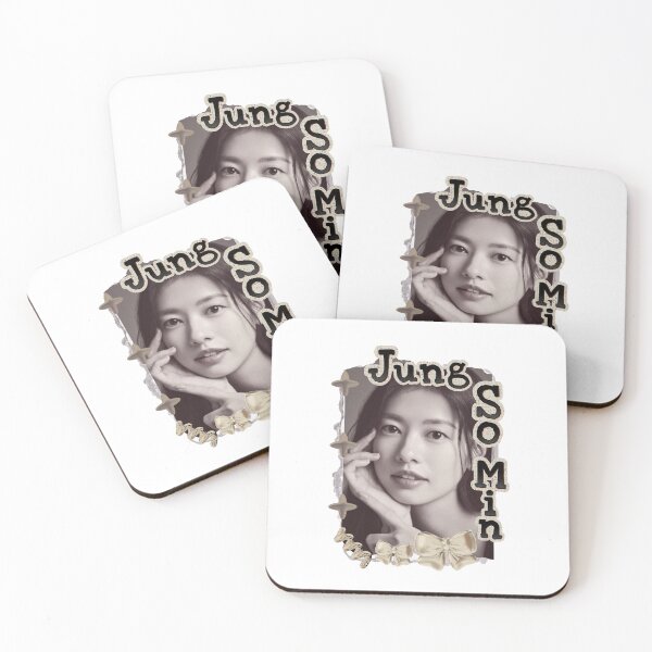 Item preview, Jung So-min Korean actress South Korean celebrity K-drama star Korean film Scrapbook Collage Cozy Y2K Vintage Design designed and sold by HELL0WBELLO.