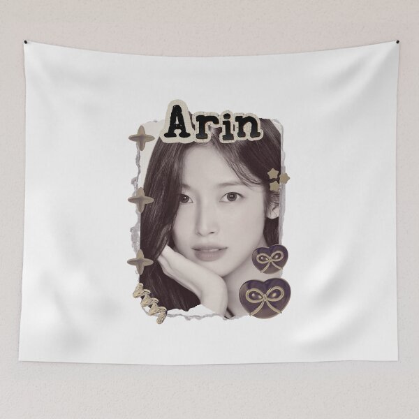 Item preview, Arin - Choi Ye-won Korean actress South Korean celebrity K-drama star Korean film Scrapbook Collage Cozy Y2K Vintage Design designed and sold by HELL0WBELLO.