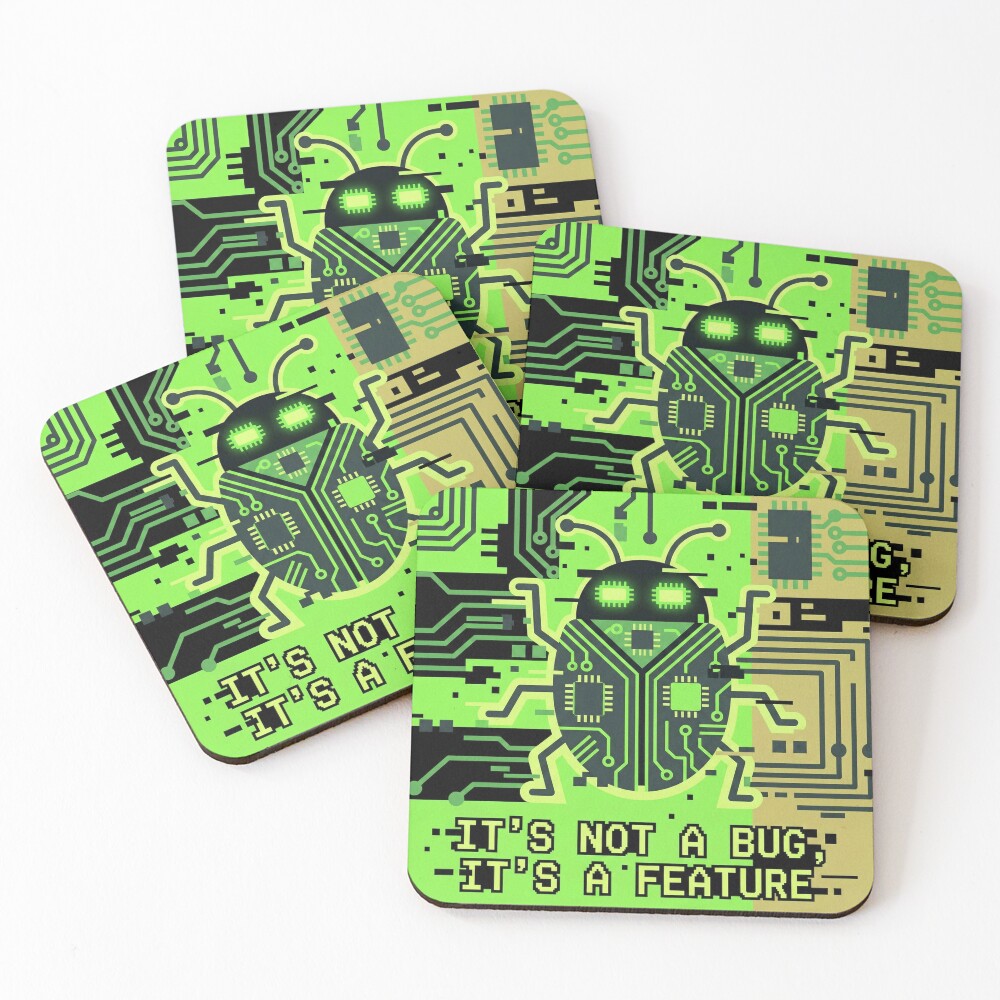 Item preview, Coasters (Set of 4) designed and sold by devilfronty.