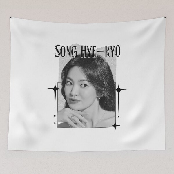 Item preview, Song Hye-kyo (송혜교) Korean actress South Korean celebrity K-drama star Korean film Scrapbook Collage Cozy Y2K Vintage Design designed and sold by HELL0WBELLO.