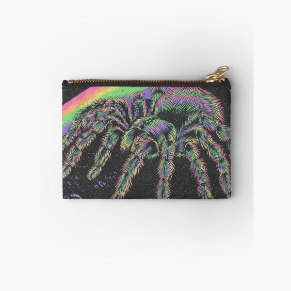 Item preview, Tarantula Rainbow Art – Vibrant Bird-Eating Spider Illustration Nature Design designed and sold by Gaviani Design Studio.