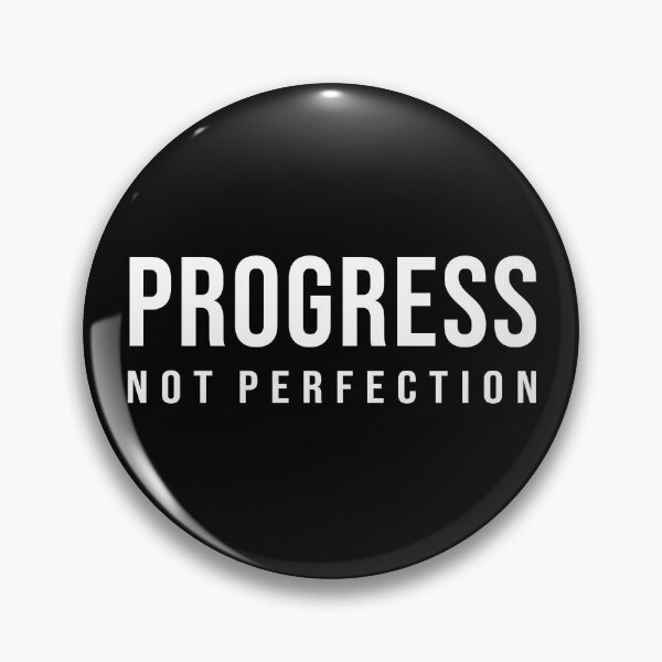 Item preview, Progress Not Perfection – Fitness Motivation designed and sold by Spreading Smile.