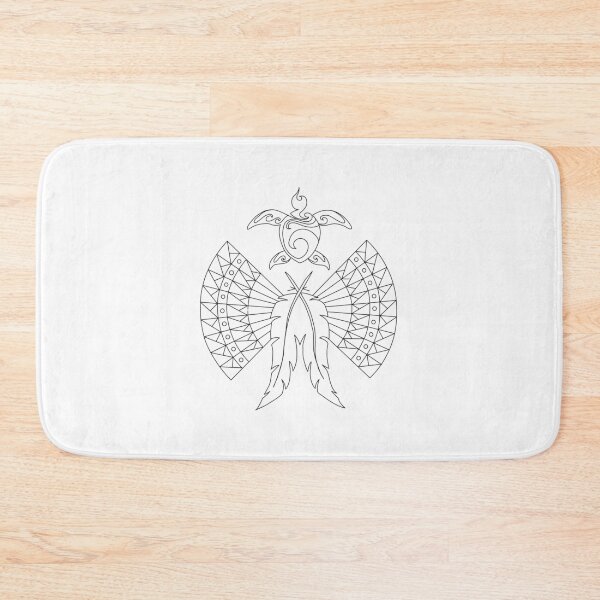 Item preview, Sacred Winged Turtle Line Art designed and sold by Color for Balance .