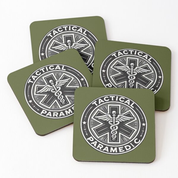 Item preview, Tactical Paramedic Medic EMT First Responder Military Style Emblem designed and sold by BestDetailer.