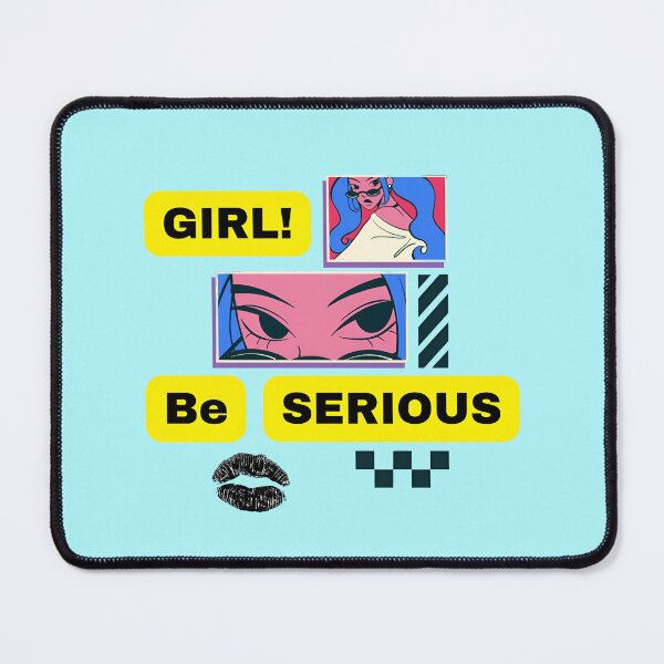 Item preview, Girl Be Serious - Y2K Pop Art Aesthetic. designed and sold by Artistry-Nadia.