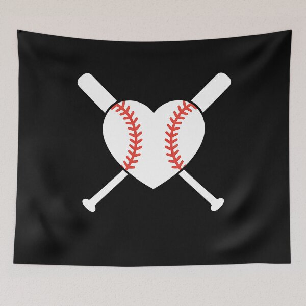Item preview, Love Baseball Heart Ball Bat Valentines Day Men Women Youth designed and sold by clothesy7.