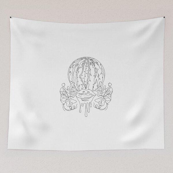 Item preview, Watermelon Sugar Surreal Line Art designed and sold by Color for Balance .