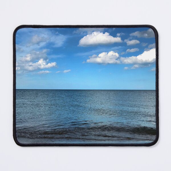 Item preview, Cerulean Shore: Afternoon Sky on Lake Michigan designed and sold by Bjorn-Shop.
