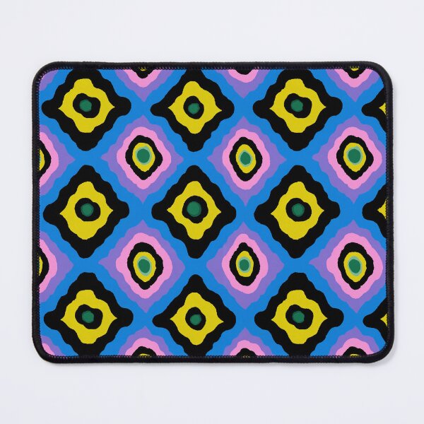 Item preview, Groovy Mid Century Diamond Repeat designed and sold by bubblegoth.