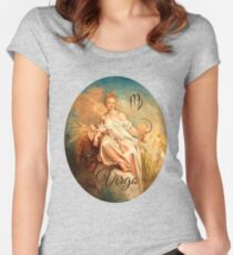 Virgo Zodiac Sign Women's Fitted Scoop T-Shirt