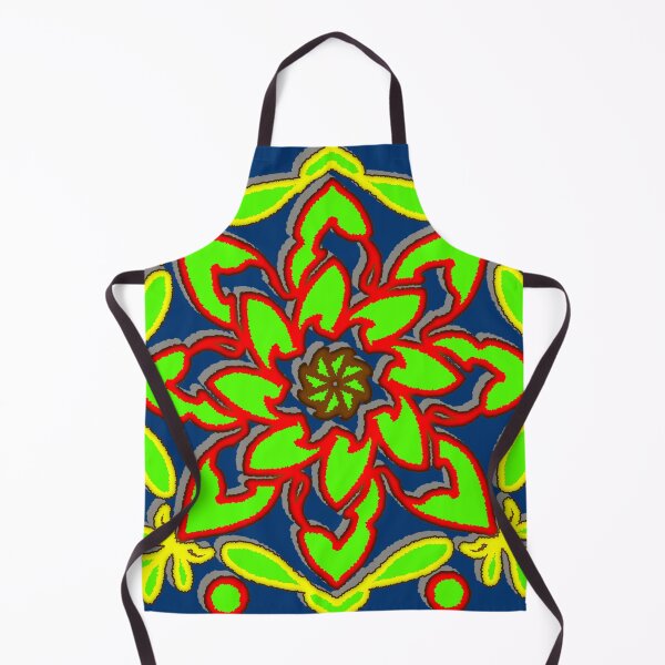 Item preview, "Floral Mandala with Radiant Leaves and Petal Geometry" designed and sold by nighttime1990.