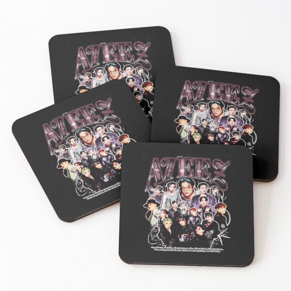 Item preview, Ateez Retro Illustration Collage Style designed and sold by cathlynbeltrane.