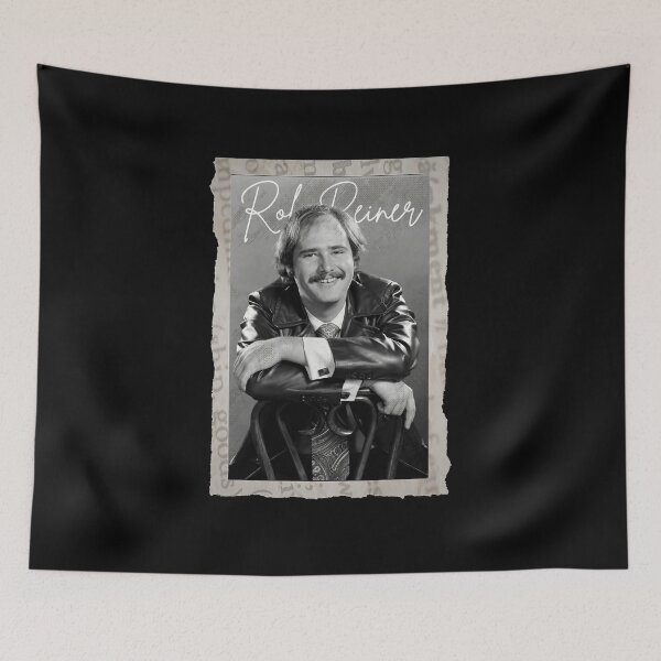Item preview, Rob Reiner Vintage Black White Portrait designed and sold by Partlysunny.